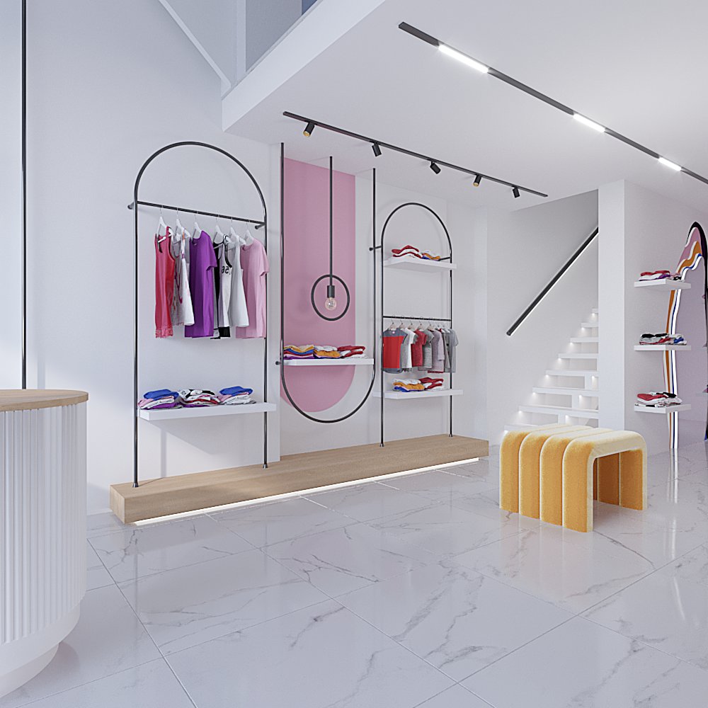 Dila Kids Boutique interior design