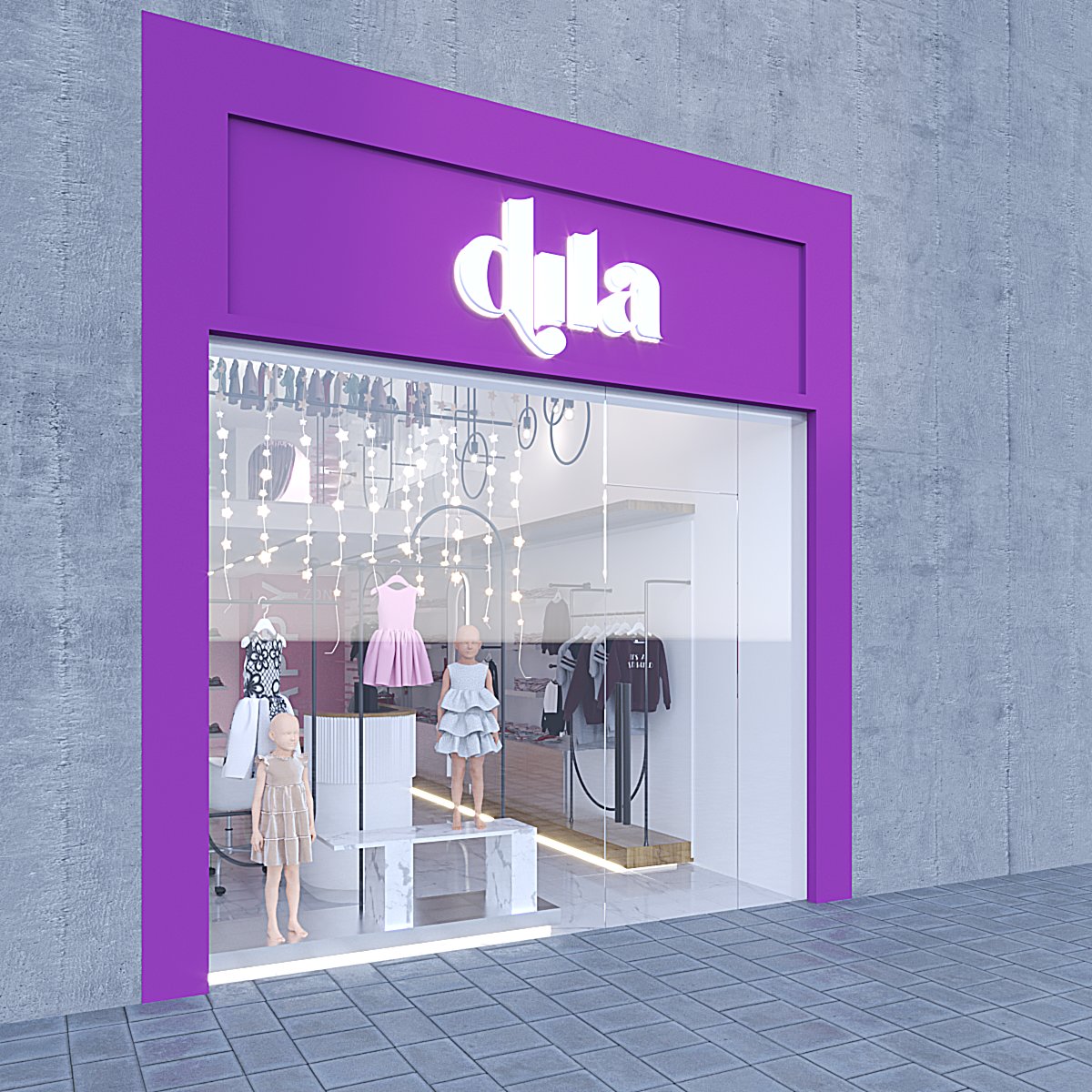 Dila Kids Boutique Interior